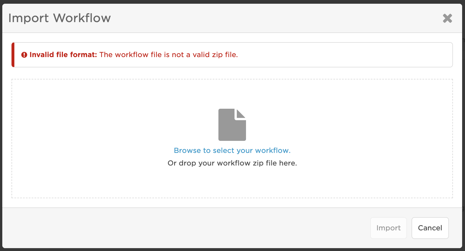 import Invalid post type essential grid